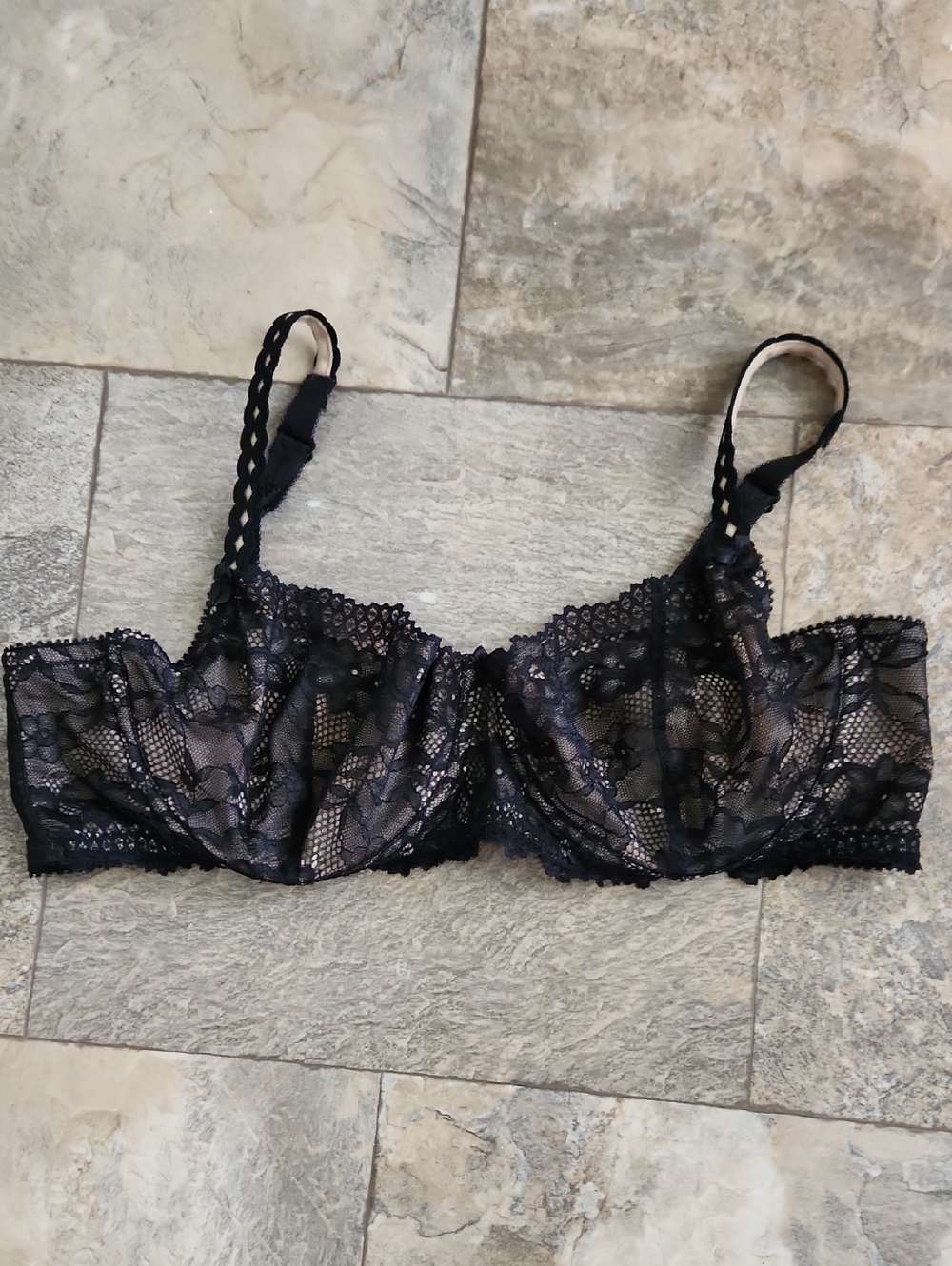torrid Black Lace Sheer Underwire Bra